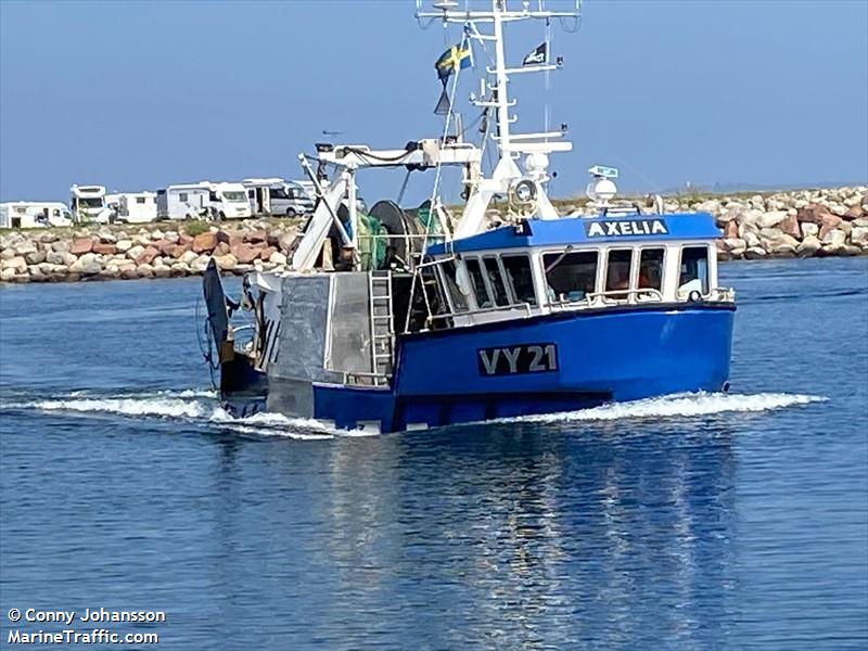 vy21 axelia (Fishing vessel) - IMO , MMSI 265741440, Call Sign SFD2268 under the flag of Sweden