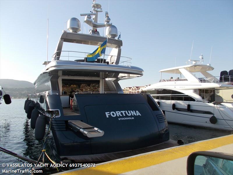 my fortuna (Unknown) - IMO , MMSI 266462000, Call Sign SIEM under the flag of Sweden
