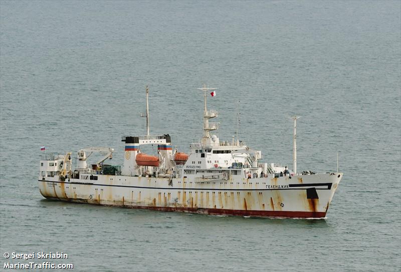 gelendzhik (Research Vessel) - IMO 8826230, MMSI 273434310, Call Sign UFII under the flag of Russia