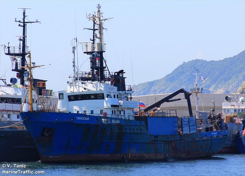topazovyy (Fishing Vessel) - IMO 8721882, MMSI 273899300, Call Sign UDDS under the flag of Russia