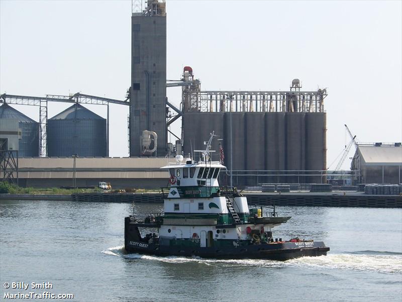 scott quest (Tug) - IMO , MMSI 367004970, Call Sign WDC3270 under the flag of United States (USA)