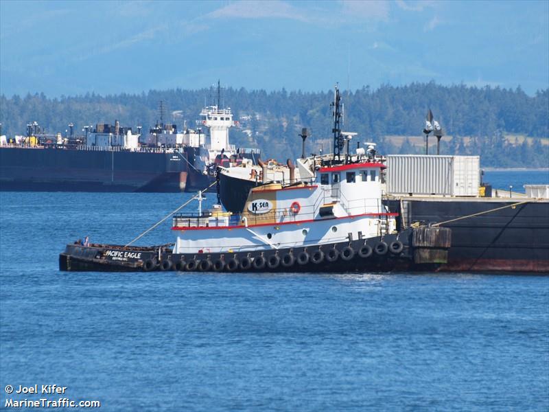 pacific eagle (Tug) - IMO 7945601, MMSI 367309370, Call Sign WDK3436 under the flag of United States (USA)