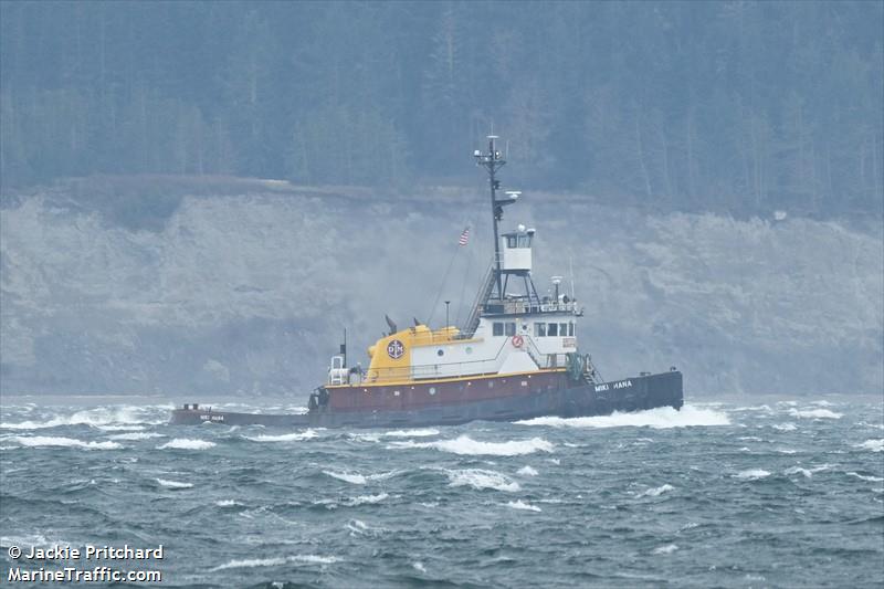 miki hana (Tug) - IMO 7031163, MMSI 368141810, Call Sign WDL5512 under the flag of United States (USA)