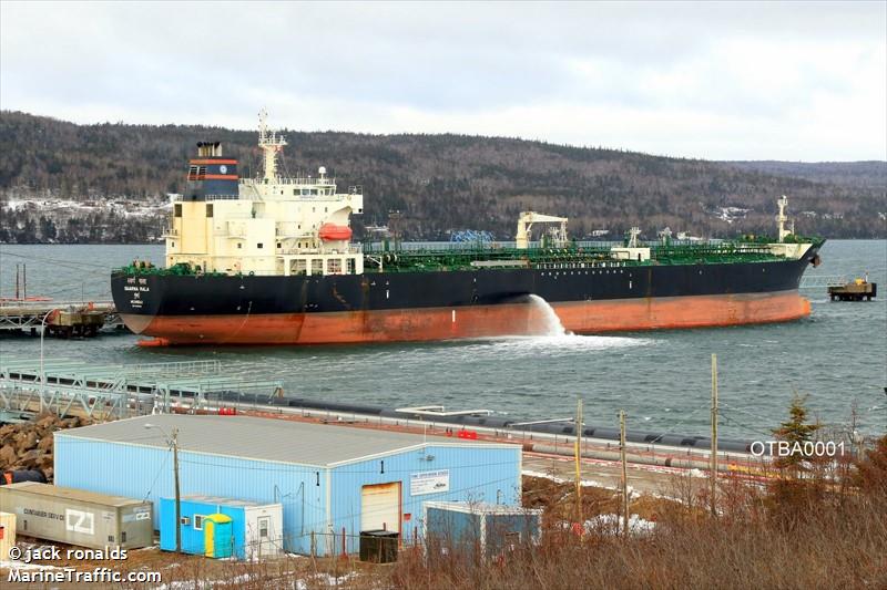 swarna mala (Oil Products Tanker) - IMO 9421403, MMSI 419000103, Call Sign AVEY under the flag of India