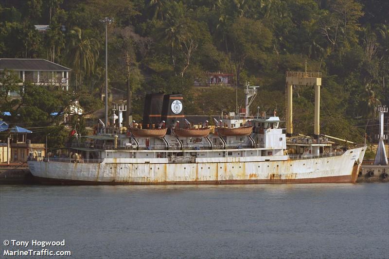 m.v.sentinel (Passenger/General Cargo Ship) - IMO 8020159, MMSI 419318000, Call Sign VTFG under the flag of India