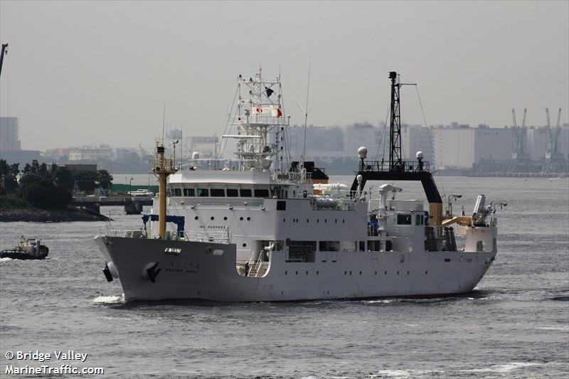oshoro maru (Training Ship) - IMO 9699983, MMSI 431001010, Call Sign 7JRM under the flag of Japan