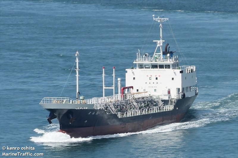 tounan maru (Chemical Tanker) - IMO 9554468, MMSI 431001357, Call Sign JD3061 under the flag of Japan
