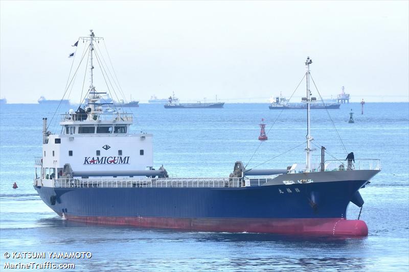 shofuku maru (General Cargo Ship) - IMO 9912062, MMSI 431016459, Call Sign JD4940 under the flag of Japan
