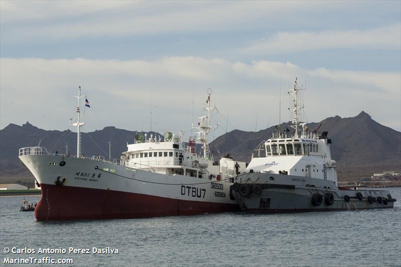 oryong no801 (Fishing Vessel) - IMO 8909604, MMSI 441483000, Call Sign DTBU7 under the flag of Korea