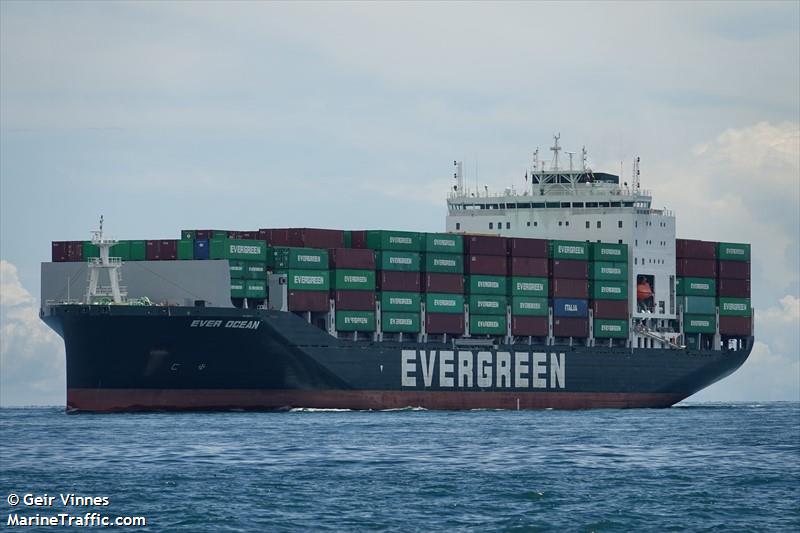 ever ocean (Container Ship) - IMO 9872389, MMSI 477664500, Call Sign VRTV9 under the flag of Hong Kong
