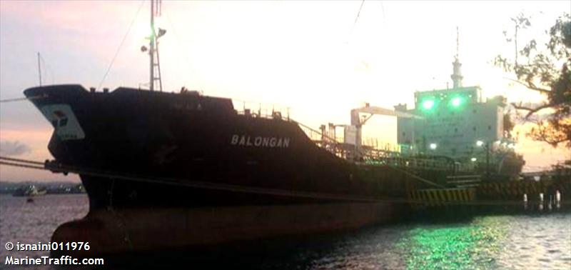 balongan (Oil Products Tanker) - IMO 9330202, MMSI 525008118, Call Sign YDUO under the flag of Indonesia