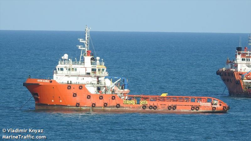 icon azra (Offshore Tug/Supply Ship) - IMO 9651333, MMSI 533130948, Call Sign 9MQD6 under the flag of Malaysia