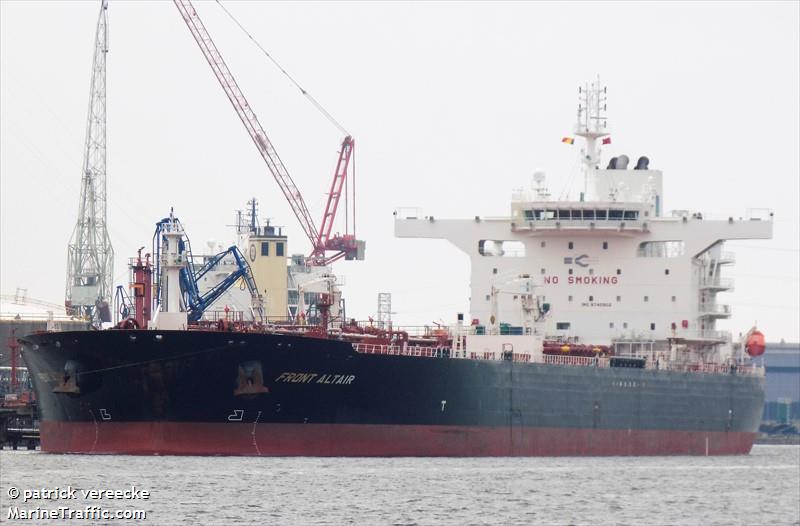 front altair (Crude Oil Tanker) - IMO 9745902, MMSI 538007007, Call Sign V7UH9 under the flag of Marshall Islands