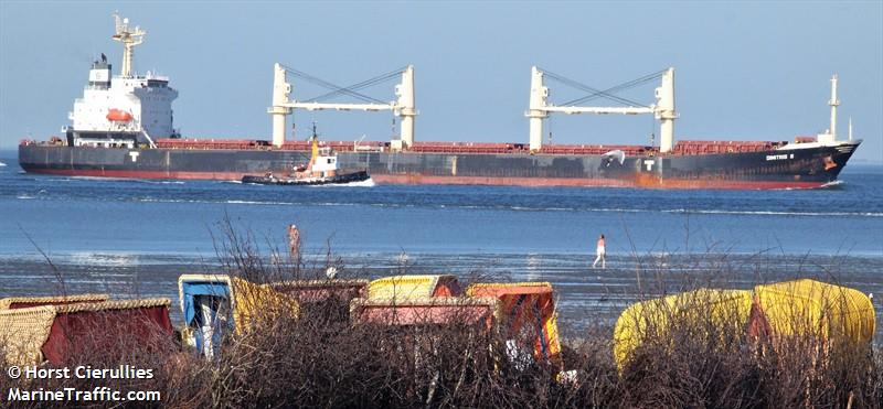 omega (Bulk Carrier) - IMO 9279836, MMSI 538009330, Call Sign V7A4604 under the flag of Marshall Islands