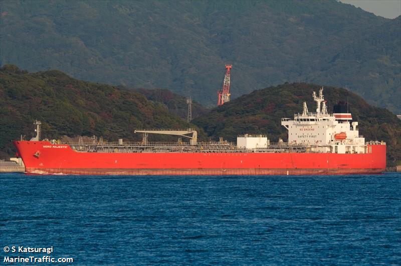 nord majestic (Chemical/Oil Products Tanker) - IMO 9902835, MMSI 563123200, Call Sign 9V6838 under the flag of Singapore