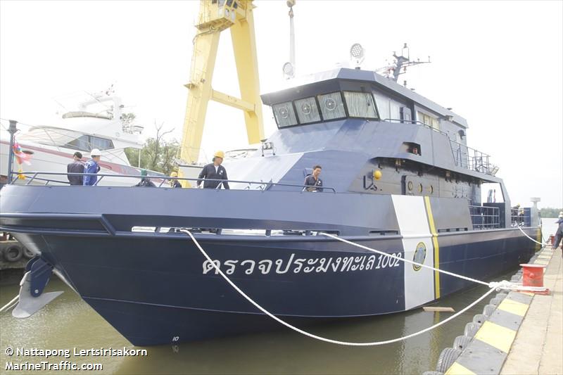 phuket (Patrol Vessel) - IMO 9862683, MMSI 567002117, Call Sign HSB7130 under the flag of Thailand