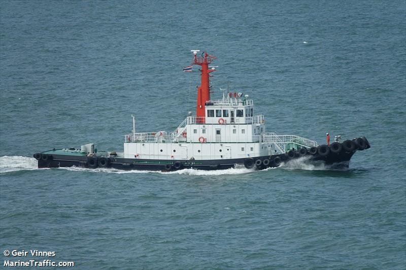 tug 502 (Tug) - IMO 9119866, MMSI 567002226, Call Sign HSB7170 under the flag of Thailand