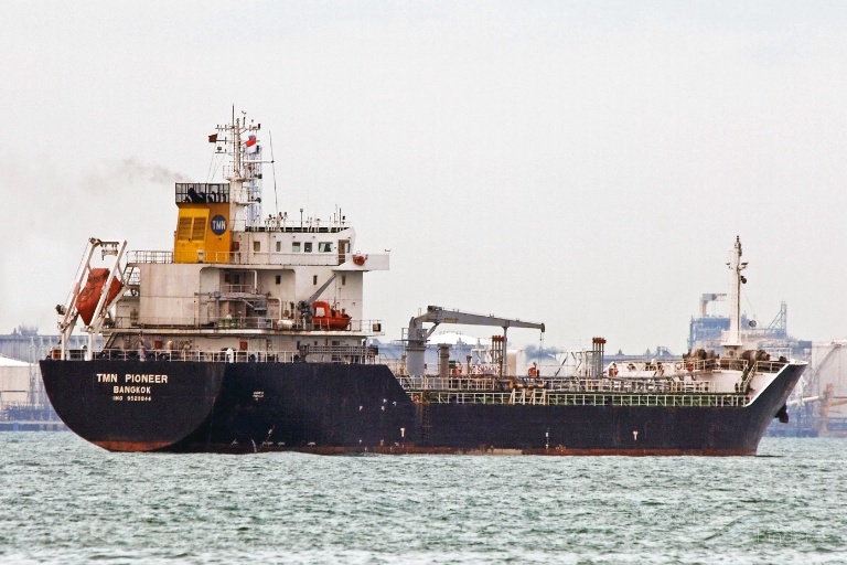 tmn pioneer (Chemical/Oil Products Tanker) - IMO 9529944, MMSI 567361000, Call Sign HSB4293 under the flag of Thailand
