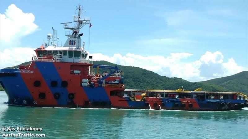 uniwise advantage (Offshore Tug/Supply Ship) - IMO 9720419, MMSI 567498000, Call Sign HSB4941 under the flag of Thailand