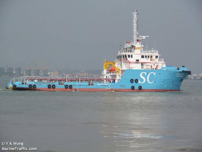 sc universe (Offshore Tug/Supply Ship) - IMO 9656761, MMSI 567504000, Call Sign HSB5030 under the flag of Thailand