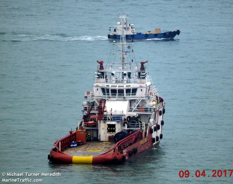 vos atlas (Offshore Tug/Supply Ship) - IMO 9609770, MMSI 567563000, Call Sign HSB6449 under the flag of Thailand
