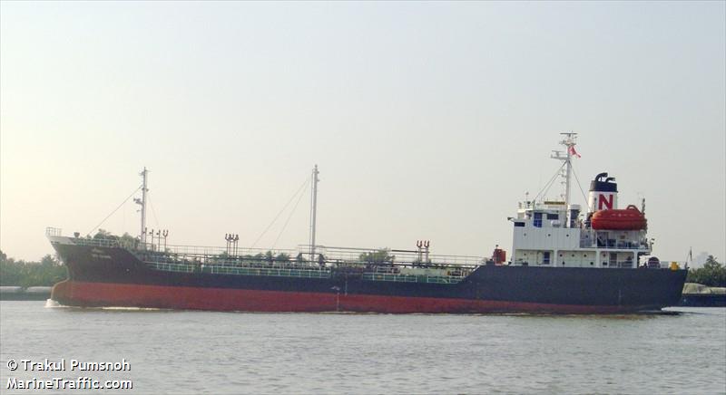 sri chaiya (Oil Products Tanker) - IMO 9858084, MMSI 567579000, Call Sign HSB6949 under the flag of Thailand