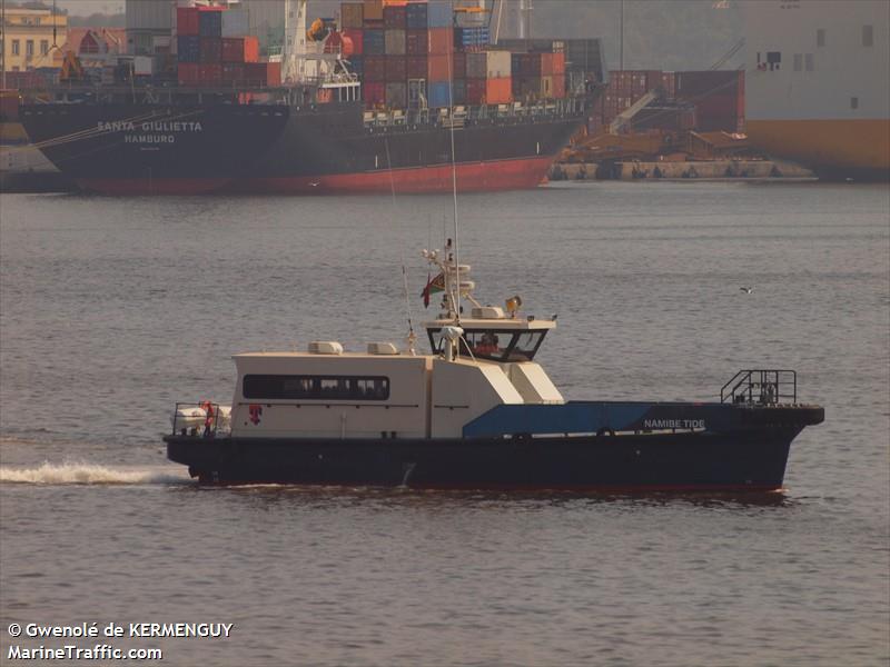 namibe tide (Fishing vessel) - IMO , MMSI 577124000, Call Sign YJTD5 under the flag of Vanuatu