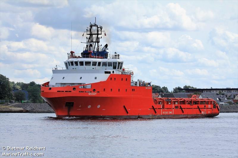 ossoy (Offshore Tug/Supply Ship) - IMO 9701102, MMSI 636016809, Call Sign D5HX6 under the flag of Liberia