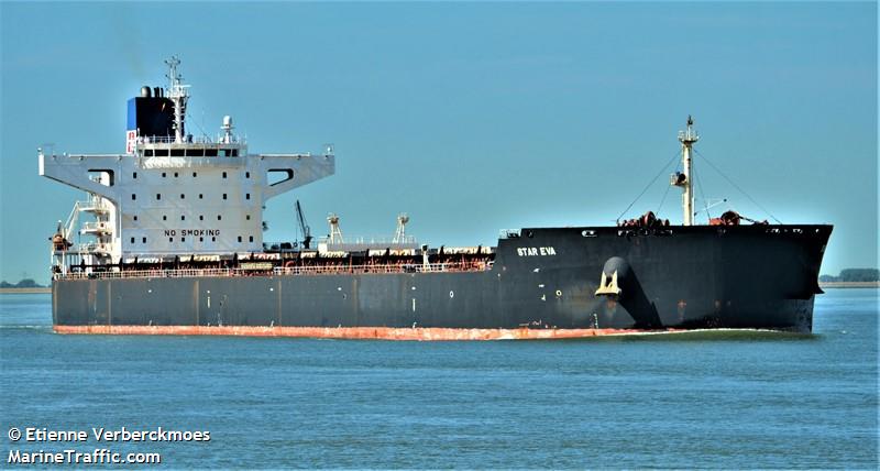 star eva (Bulk Carrier) - IMO 9481702, MMSI 636020461, Call Sign D5ZI6 under the flag of Liberia