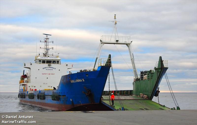 quellonina ii (Deck Cargo Ship) - IMO 9510606, MMSI 725003866, Call Sign CA8389 under the flag of Chile