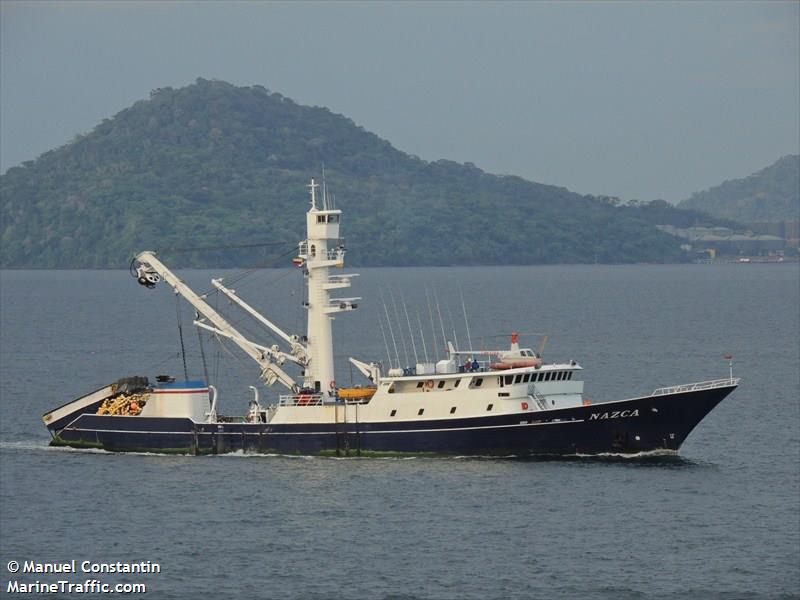 nazca (Fishing vessel) - IMO , MMSI 730018000, Call Sign HJDB under the flag of Colombia