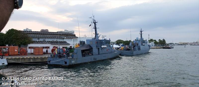 arc punta ardita (Military ops) - IMO , MMSI 730151135, Call Sign 5KLB under the flag of Colombia