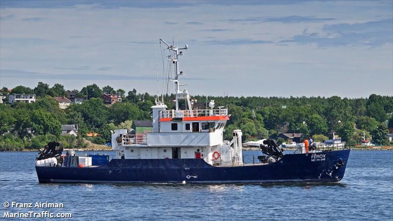 ferox (Passenger Ship) - IMO 8785163, MMSI 730152772, Call Sign HKWD2 under the flag of Colombia