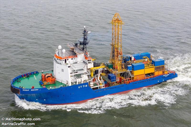 geoquip seehorn (Offshore Tug/Supply Ship) - IMO 8406470, MMSI 210204000, Call Sign 5BSW5 under the flag of Cyprus