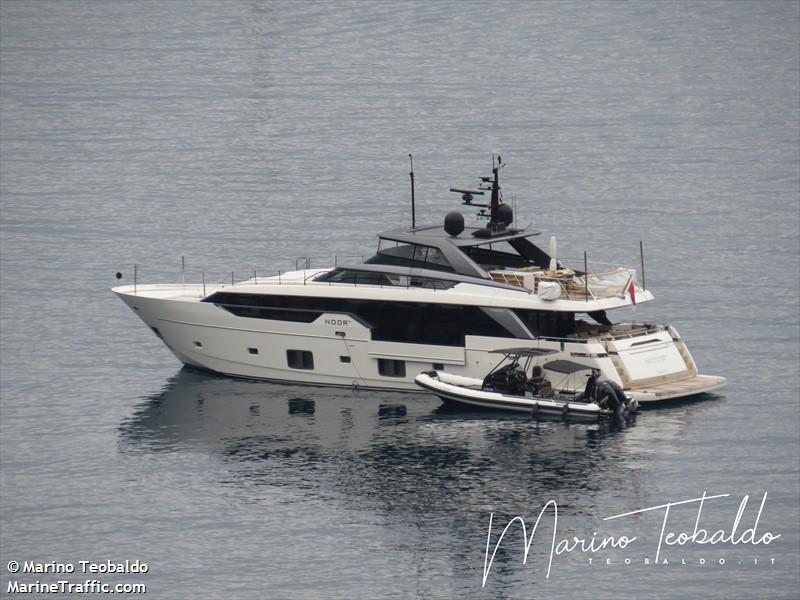 noor ii (Pleasure craft) - IMO , MMSI 215687000, Call Sign 9HB7112 under the flag of Malta