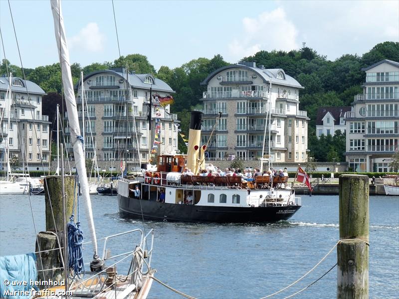 ss skjelskoer (Passenger ship) - IMO , MMSI 219001317, Call Sign OULF under the flag of Denmark