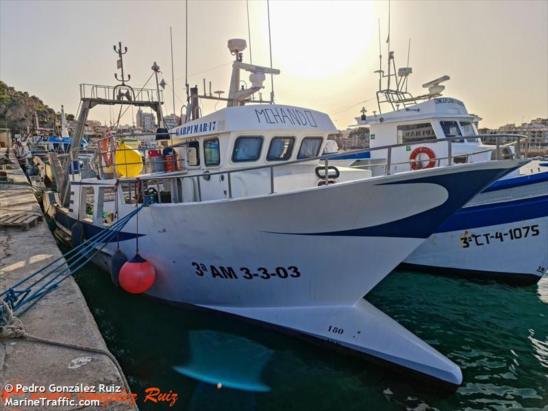 m.chando- (Fishing vessel) - IMO , MMSI 224098680, Call Sign EA7101 under the flag of Spain