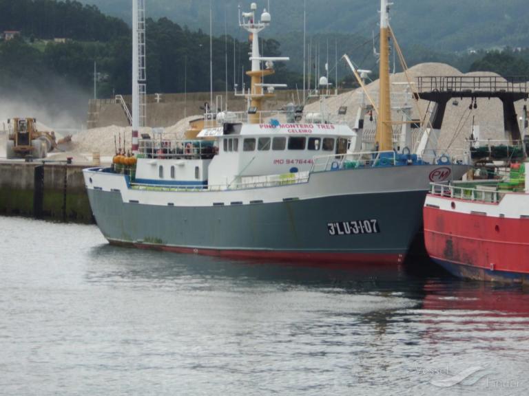pino montero 3 (Fishing Vessel) - IMO 9476446, MMSI 225381000, Call Sign ECMM under the flag of Spain