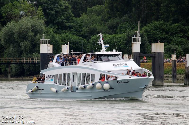 oceanite (Passenger ship) - IMO , MMSI 227181610, Call Sign FAB2317 under the flag of France