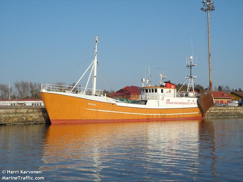 milton (Fishing vessel) - IMO , MMSI 230083540, Call Sign OH5494 under the flag of Finland
