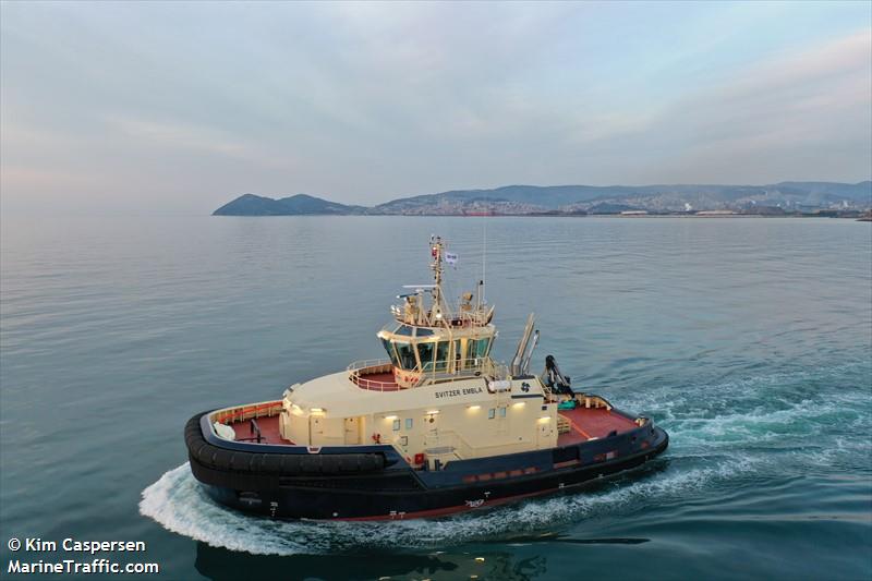 svitzer embla (Tug) - IMO 9898917, MMSI 231859000, Call Sign OZ 2197 under the flag of Faeroe Islands