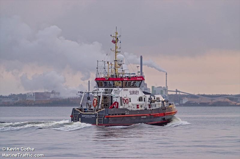 northern storm (Patrol Vessel) - IMO 9180310, MMSI 232033527, Call Sign MISA7 under the flag of United Kingdom (UK)