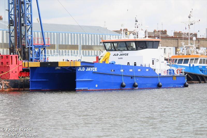 jld jayce (Offshore Tug/Supply Ship) - IMO 9654842, MMSI 232033665, Call Sign MISP5 under the flag of United Kingdom (UK)