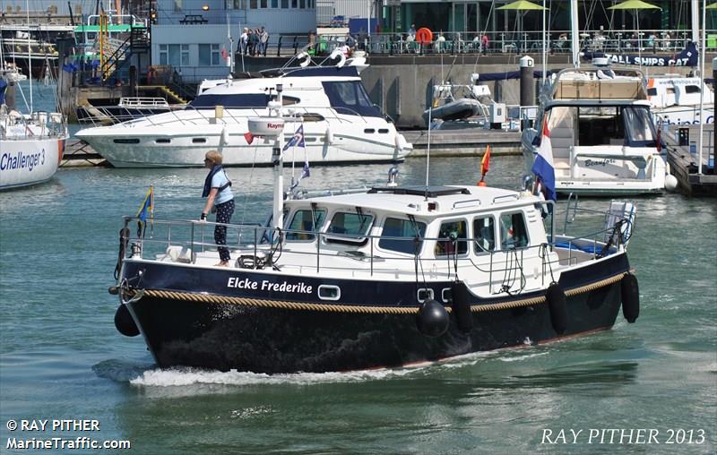 cirdan (Pleasure craft) - IMO , MMSI 244153567, Call Sign PG8481 under the flag of Netherlands