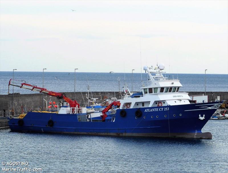 atlante (Fishing Vessel) - IMO 8692574, MMSI 247065200, Call Sign IZJQ under the flag of Italy