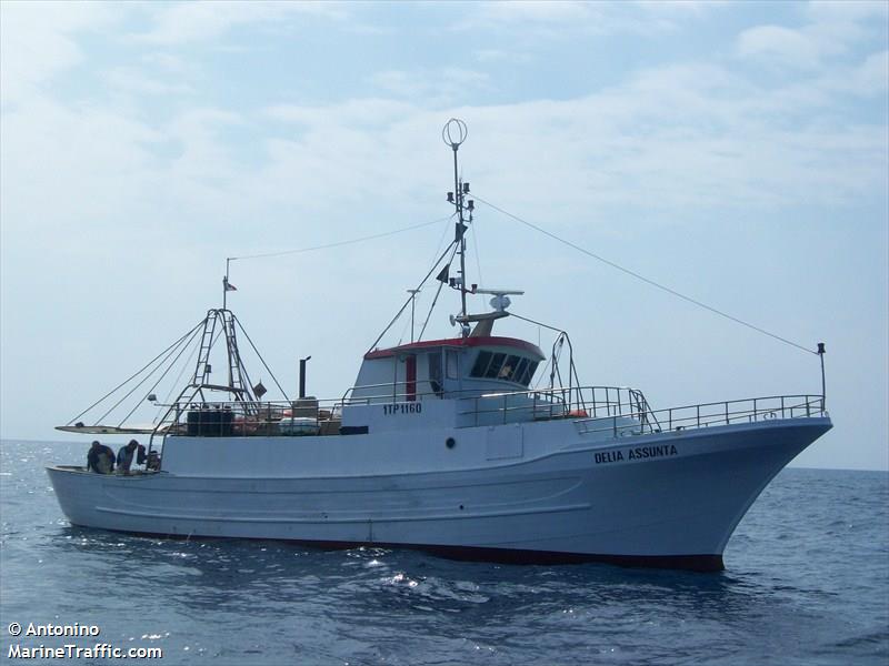 delia assunta (Fishing vessel) - IMO , MMSI 247143440, Call Sign IUMJ under the flag of Italy