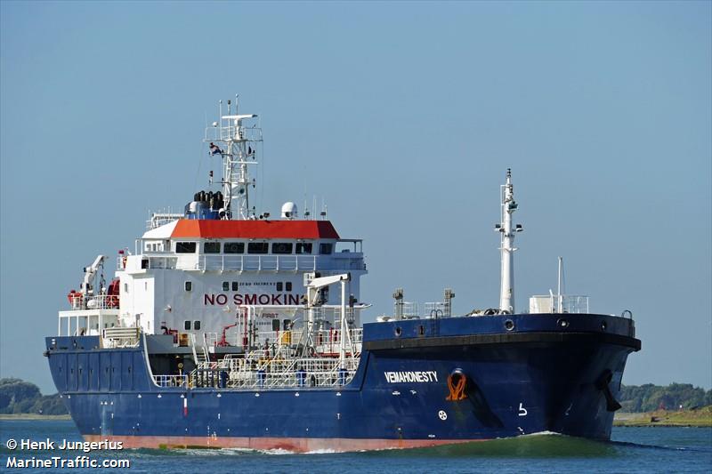 vemahonesty (Chemical/Oil Products Tanker) - IMO 9448891, MMSI 248434000, Call Sign 9HA4694 under the flag of Malta