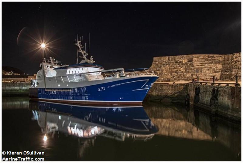 mfv.atlantic rose (Fishing vessel) - IMO , MMSI 250006145, Call Sign EIXR3 under the flag of Ireland