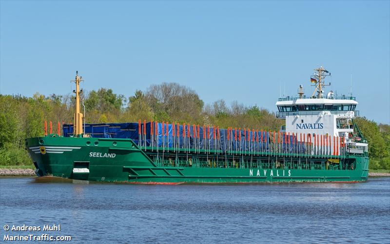 seeland (General Cargo Ship) - IMO 9301603, MMSI 255806522, Call Sign CQEY7 under the flag of Madeira