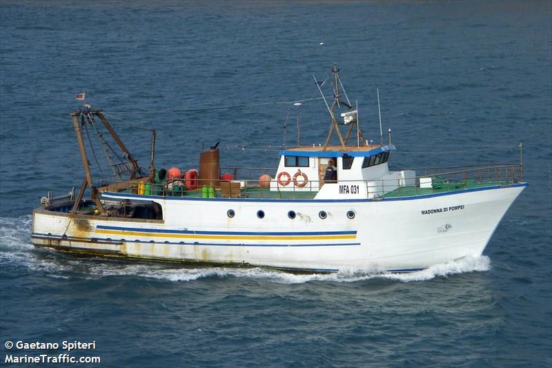 mp madonna di pompei (Fishing vessel) - IMO 8532839, MMSI 256000058, Call Sign 9H7793 under the flag of Malta